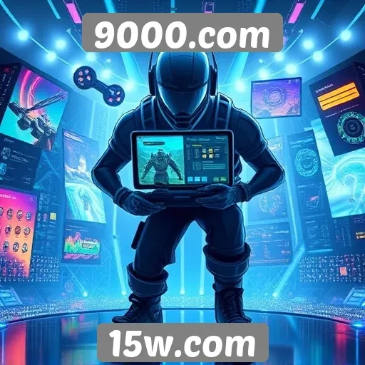 Inovações em tecnologia de jogos no site 9000.com